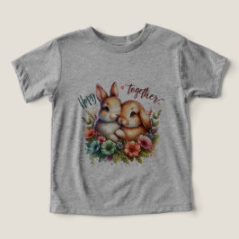 Bunny Toddler T-Shirt - Schattige en comfortabel