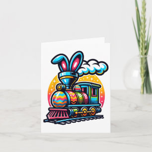 Bunny Train Spoorweg Paasei Kinder Peuter Jongens Kaart