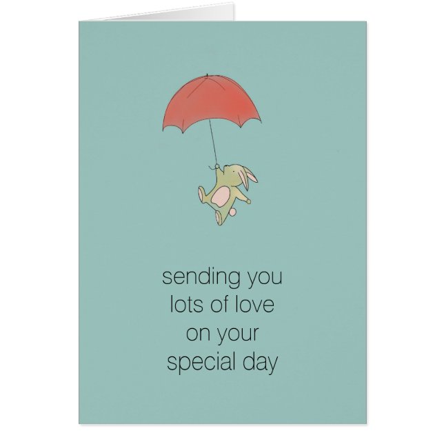 Bunny Umbrella (Voorkant)