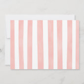 Bunny verjaardag foto uitnodiging (Achterkant)