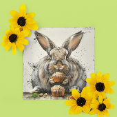 Bunny Verjaardag Kaart