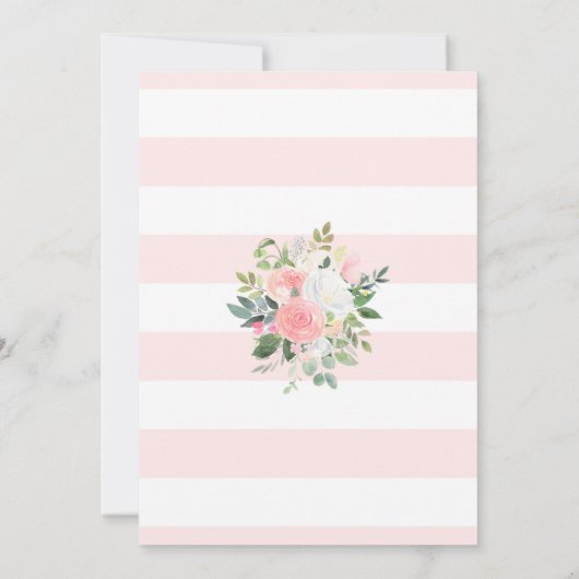 Bunny Verjaardag Uitnodiging Enkele Bunny Verjaard (Achterkant)