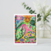 Bunny Voyageur - Carte postale (Debout devant)