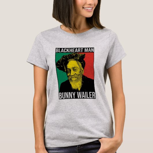 Bunny Wailer Shirt Reggae Rasta Jamaika Roots  (Voorkant)