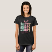 Bunny wees cool t-shirt (Voorkant volledig)