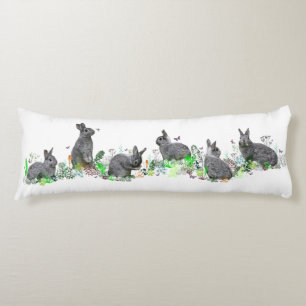Bunny Weide Body Kussen (kies kleur)