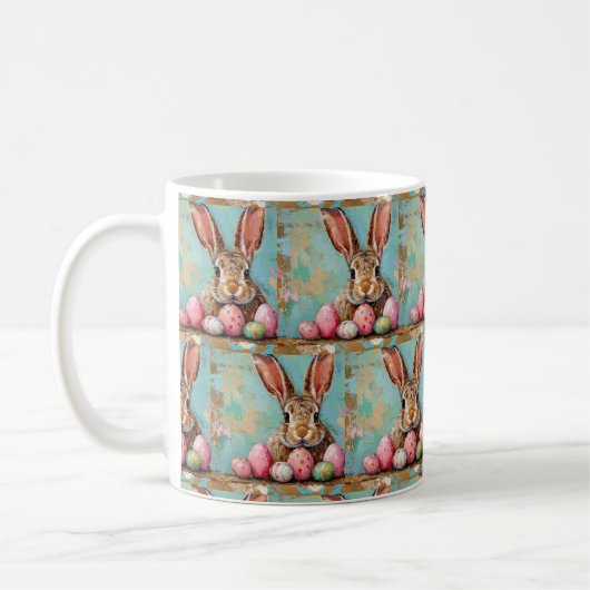 Bunny Whisker Serenity : Mug Magic 🎀 🐰 (Gauche)