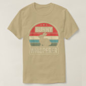 Bunny Whisperer Funny Pet Rabbit Lover  Verre T-shirt (Design voorkant)