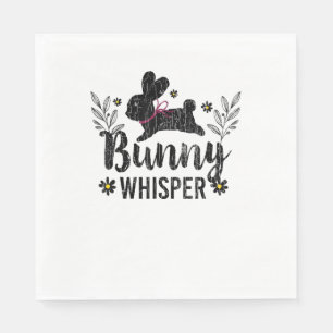 Bunny Whisperer Funny Rabbit Graphic Servet
