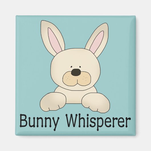 Bunny Whisperer Magneet (Voorkant)