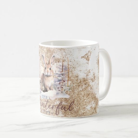 Bunny Winterful Life Mug (Devant droit)