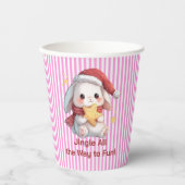 Bunny with Star Cookie Papieren Bekers (Voorkant)