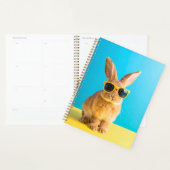 bunny with sunglasses planner (Display)