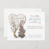 Bunny Zwangerschap Aankondiging (Voorkant / Achterkant)