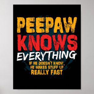 Bunnyaw weet alles van de grappige Bunnyaw Fathers Poster