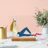 bunnygirl acryl bord (Huwelijk)