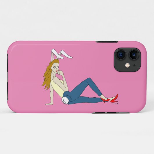 bunnygirl Case-Mate iPhone case (Achterkant (horizontaal))