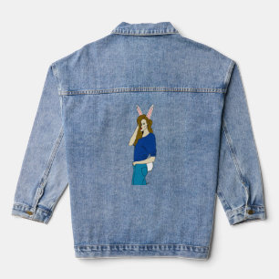 bunnygirl denim jacket
