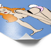 bunnygirl foto afdruk (Hoek)