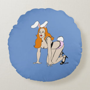 bunnygirl goot kussen