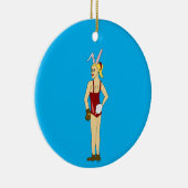 bunnygirl keramisch ornament (Rechts)