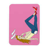 bunnygirl magneet (Verticaal)