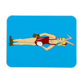 bunnygirl magneet (Horizontaal)