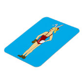 bunnygirl magneet (Linkerzijde)