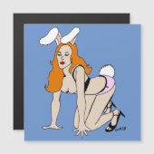 bunnygirl magnet (Voorkant / Achterkant)
