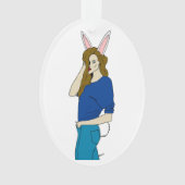 bunnygirl ornament (voorkant)