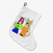 bunnymemeisjes grote kerstsok (Voorkant (Hangend))