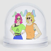 bunnymemeisjes sneeuwbol (Voorkant)