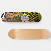 Bunnypink Skateboard (Horizontaal)