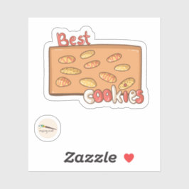 Bunny's Bakery Collectie - Best Cookies Sticker