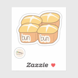 Bunny's Bakery Collectie - BunBun's Sticker