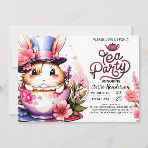 Bunny's Enchanted Tea Party Verzameling Kaart