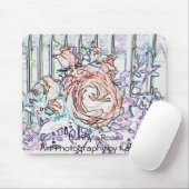 Bunny's Roos Mousepad Muismat (Met muis)