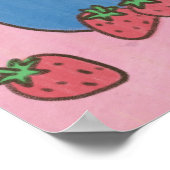 Bunny's Tea Time Illustration Poster (Hoek)