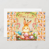 Bunny's voor Pasen Briefkaart (Voorkant / Achterkant)
