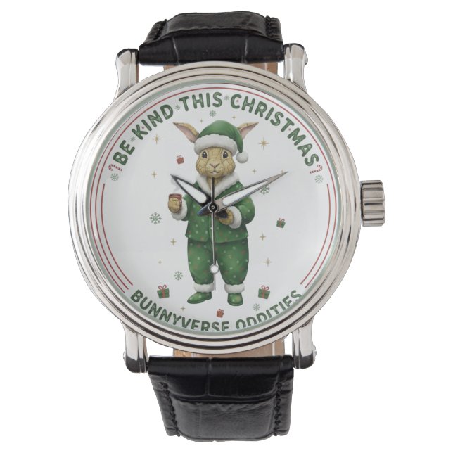 Bunnyverse christmas horloge (Voorkant)