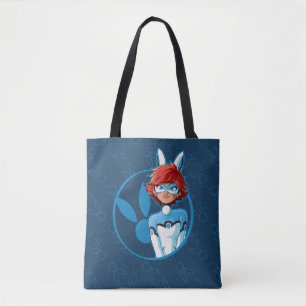 Bunnyx Blauwe Badge Draagtas