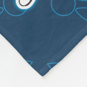 Bunnyx Graphic Fleece Deken (Hoek)