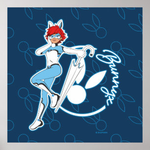 Bunnyx Graphic Poster