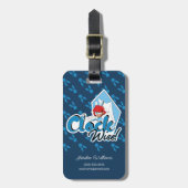 Bunnyx | Klok Wise! Bagagelabel (Voorkant verticaal)