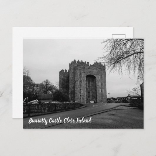 Bunratty Castle, Clare, Ierland Briefkaart (Voorkant / Achterkant)