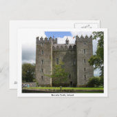 Bunratty Castle, County Clare, Ierland Briefkaart (Voorkant / Achterkant)