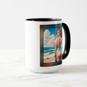 Buns Need Sun Too AI Concept Art van Xzendor7 Mok (Voorkant rechts)