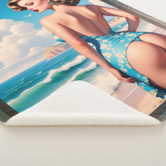 Buns Need Sun Too AI Concept Art van Xzendor7 Sherpa Deken