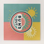 Bun's Out Logo Puzzle (Horizontal)