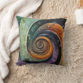 bunt und modern, design mit Spirale Kussen (Deken)